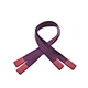 Elegant Purple Cord with Red Brown Silicone Tip